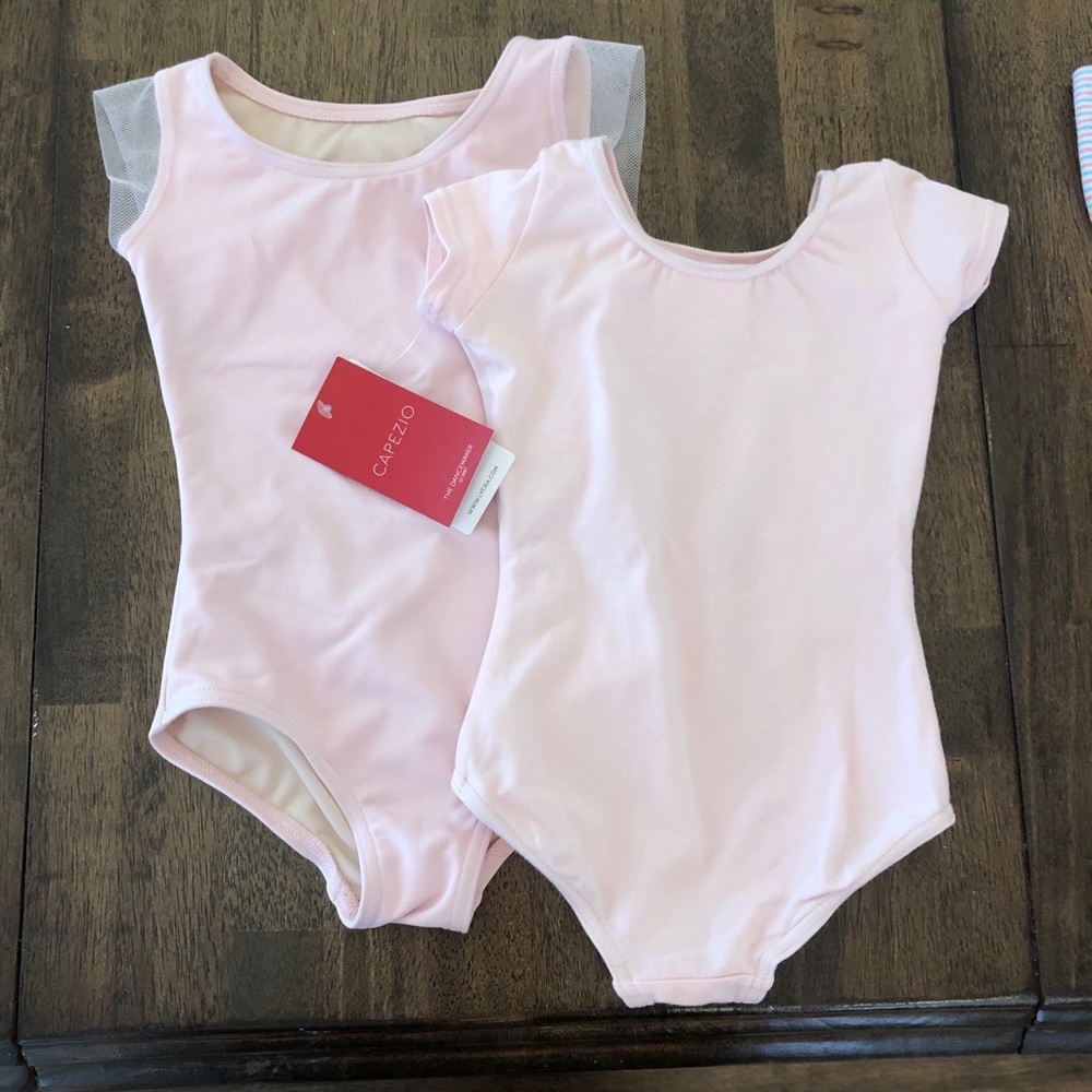 Pair of capezio leotards